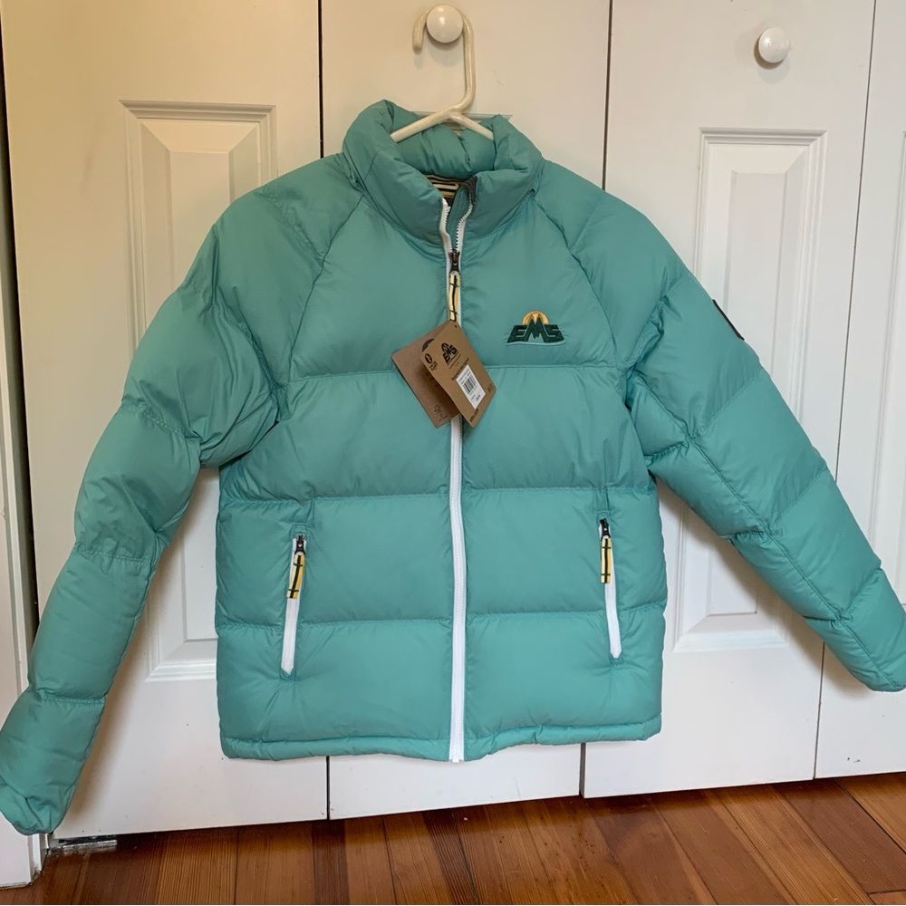 Eastern Mountain Sports Teal Puffer Jacket